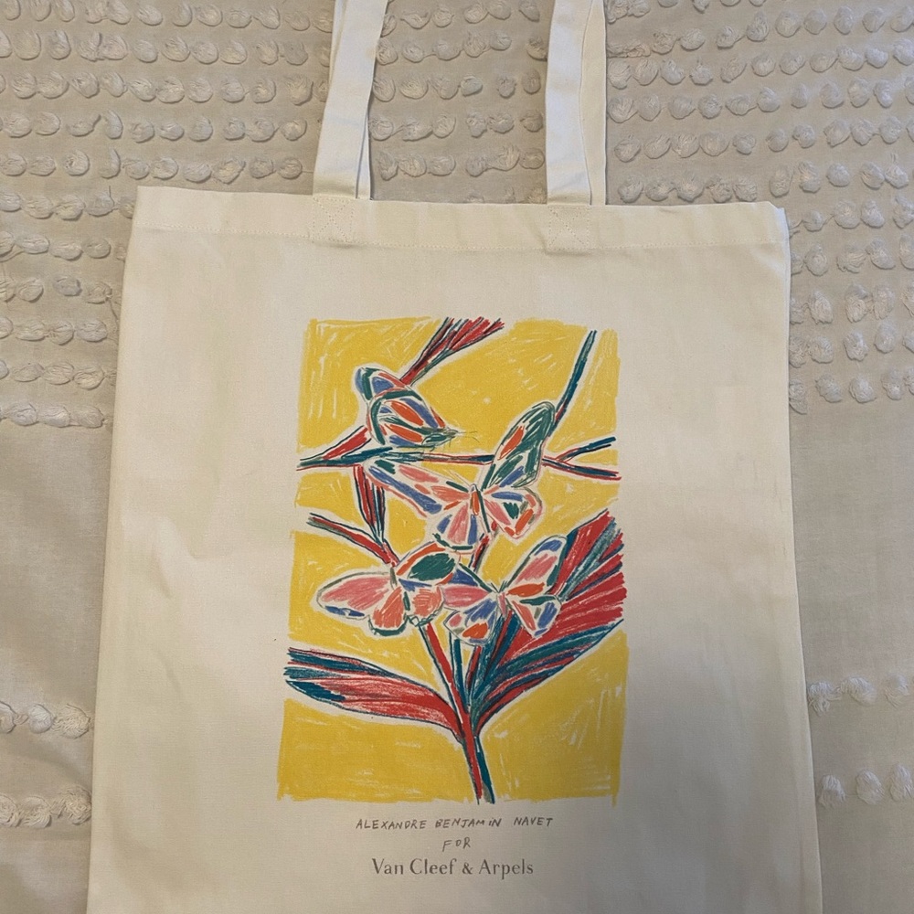 Van Cleef & Arpels Canvas Tote